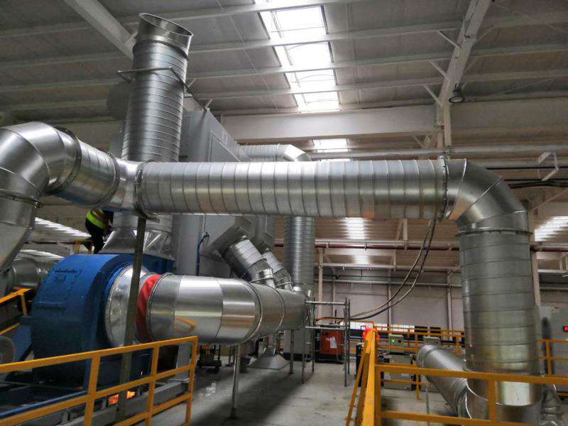 江鈴集（jí）團電焊車間除塵（chén）項目