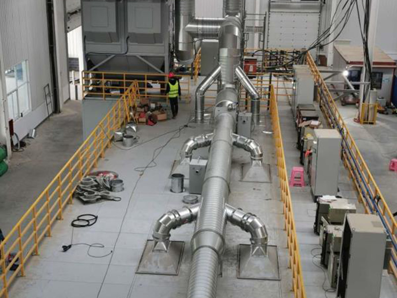 江（jiāng）鈴集團電焊車間除塵項目