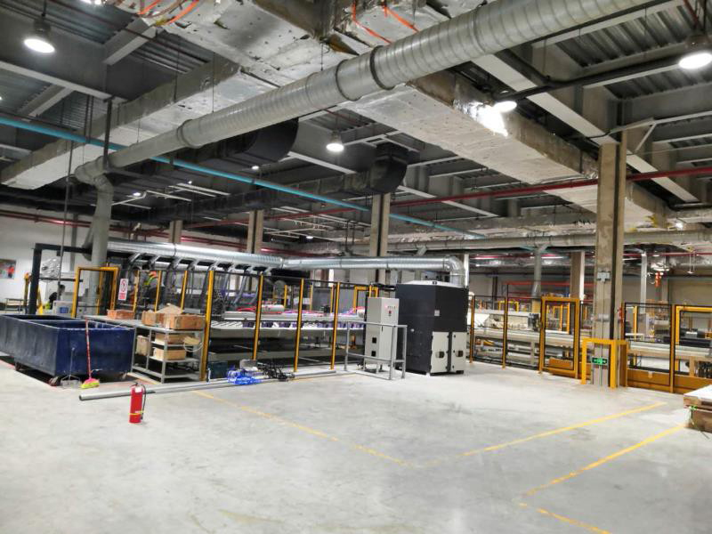 富家美（中國）車（chē）間集塵項目