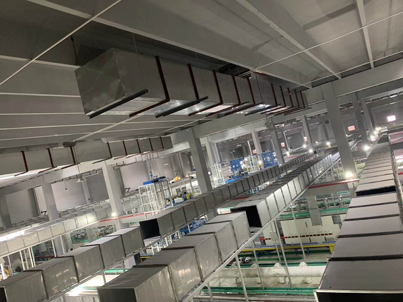 不（bú）鏽鋼風管除塵