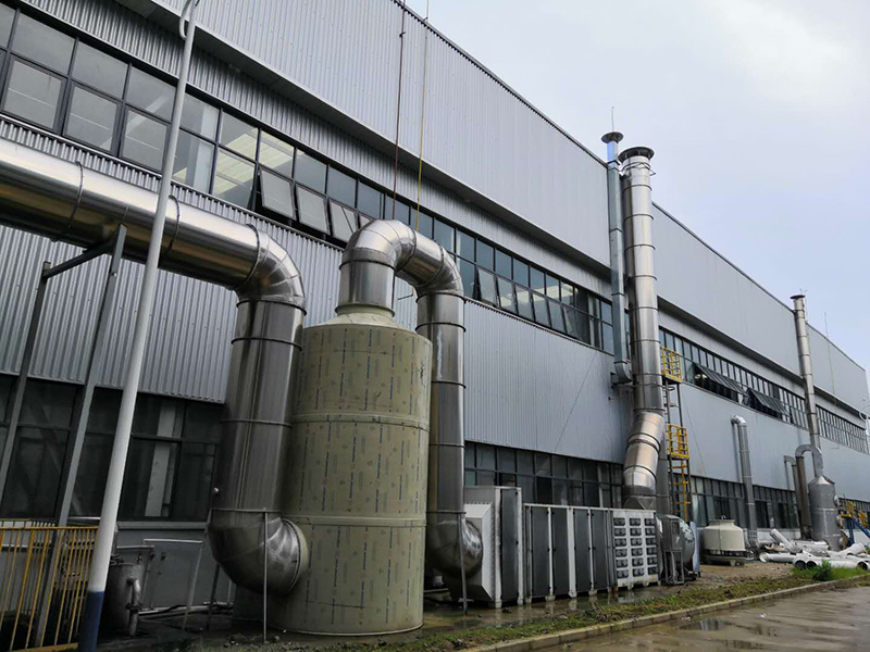 汽車（chē）配件製造廠廢氣處理工程