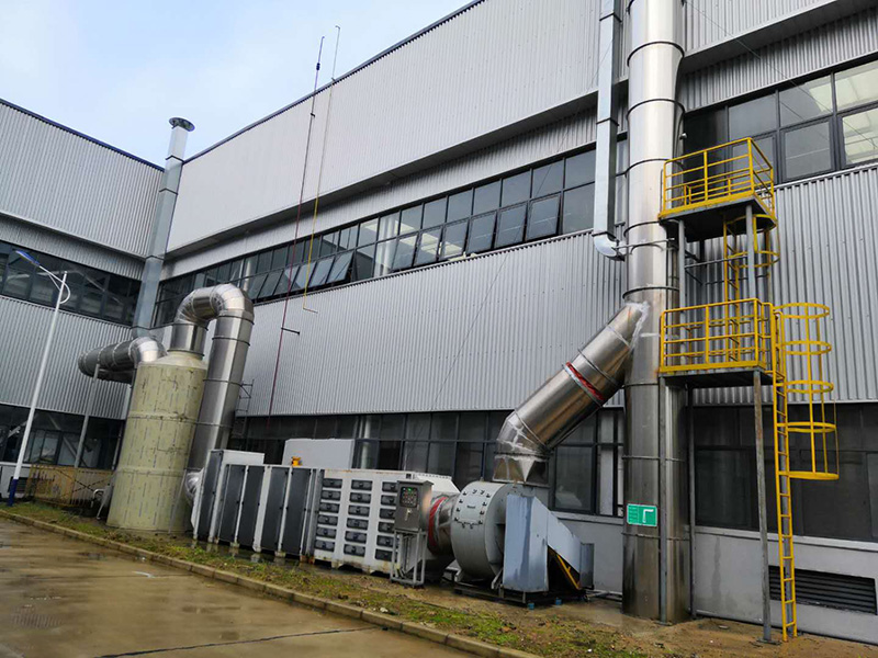 汽車配件（jiàn）製（zhì）造廠廢氣處理工程